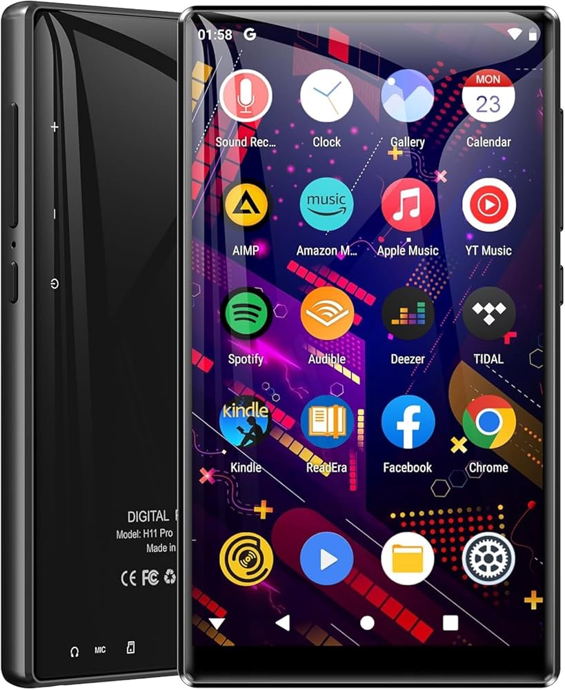 Amazon.co.jp: MECHEN 5インチ MP3プレーヤー 128GB TFカード